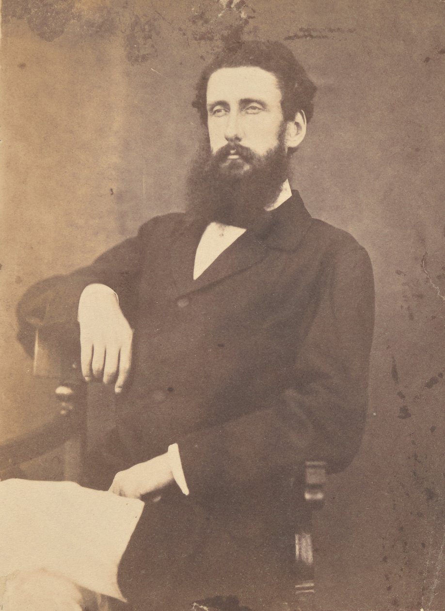 Capitão Thompson. Comissário de Sitapur em Oudh 1870 de Unknown artist