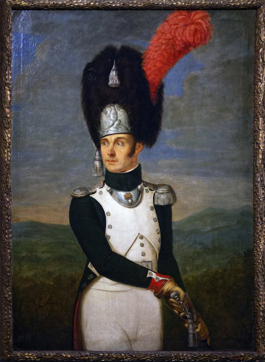 Capitão dos granadeiros da Guarda Real Italiana, c.1809 de Unknown artist