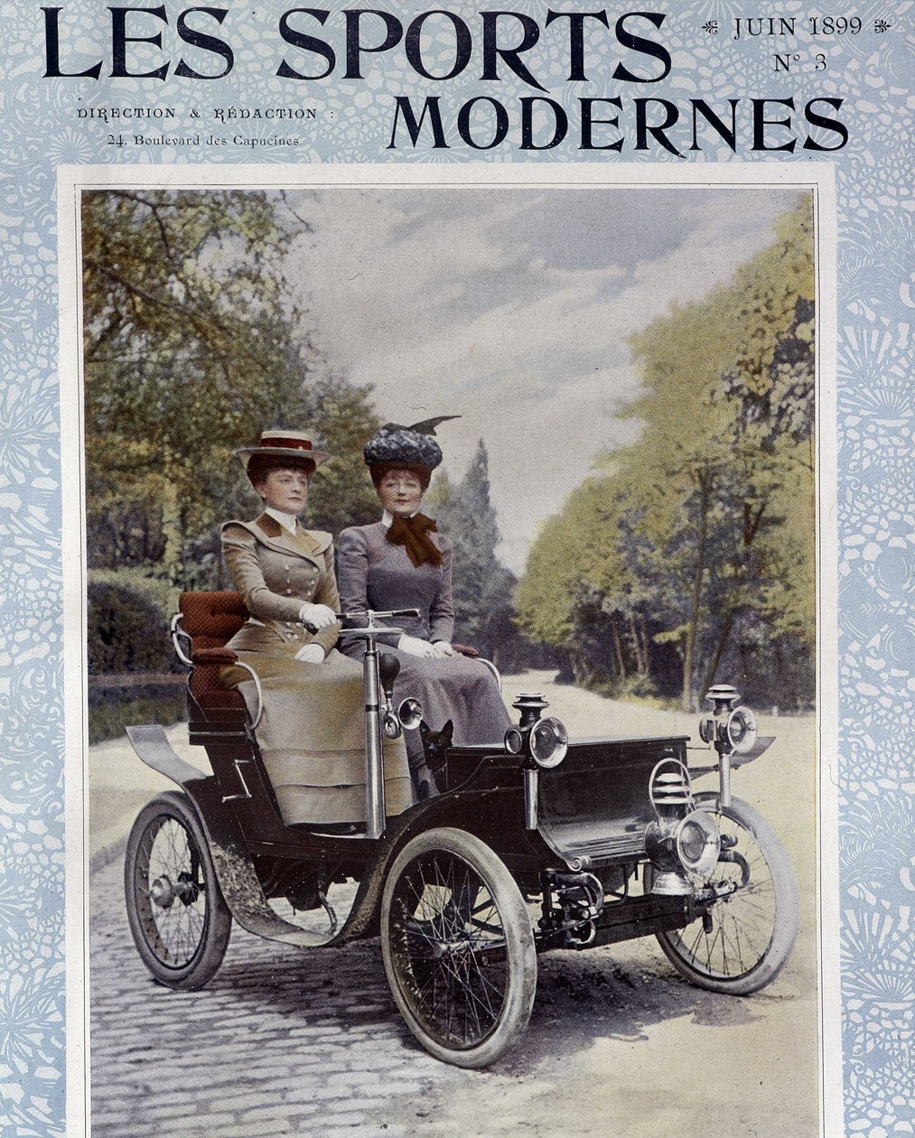 Car de Dion-Bouton - em "Les Sports Modernes", junho de 1899. de Unknown artist