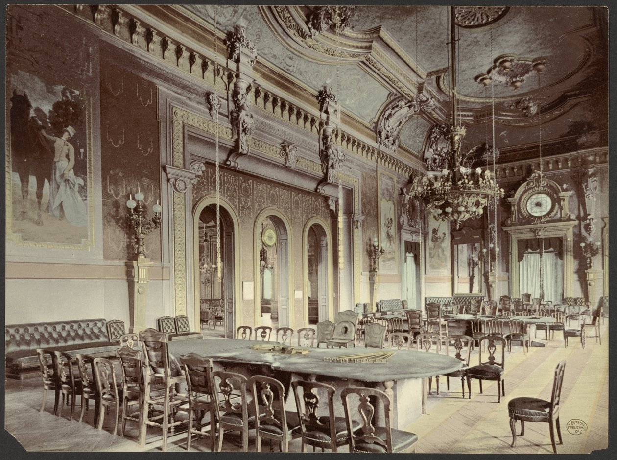 Casino - Monte Carlo, Salão "Trente et Quarante de Unknown artist
