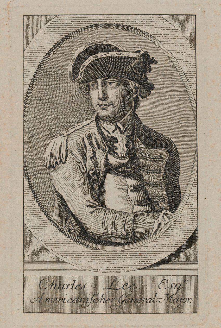 Charles Lee Esqr. Major-General Americano de Unknown artist