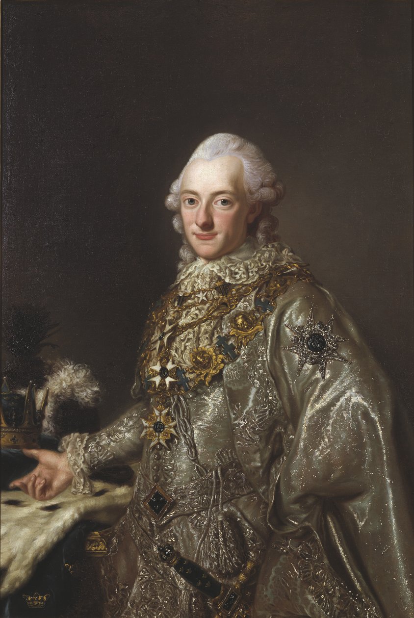 Charles XIII roi de Suede - Retrato do Rei Charles XIII da Suécia (1748-1818), Anónimo . Óleo sobre tela. Dimensão : 117x78 cm. Nationalmuseum Estocolmo de Unknown artist