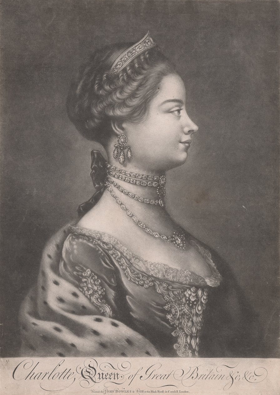 Charlotte, Rainha da Grã-Bretanha de Unknown artist