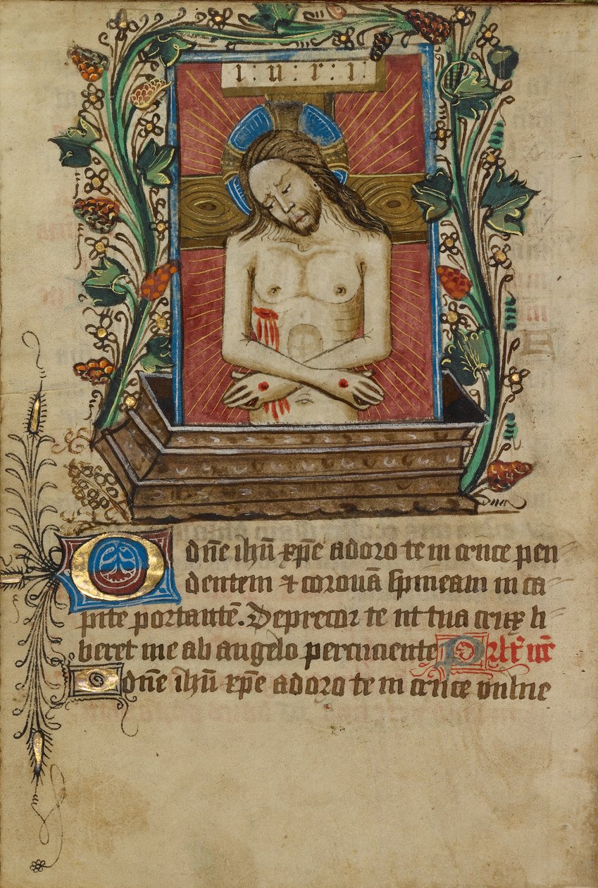 Cristo como homem de dores de Unknown artist
