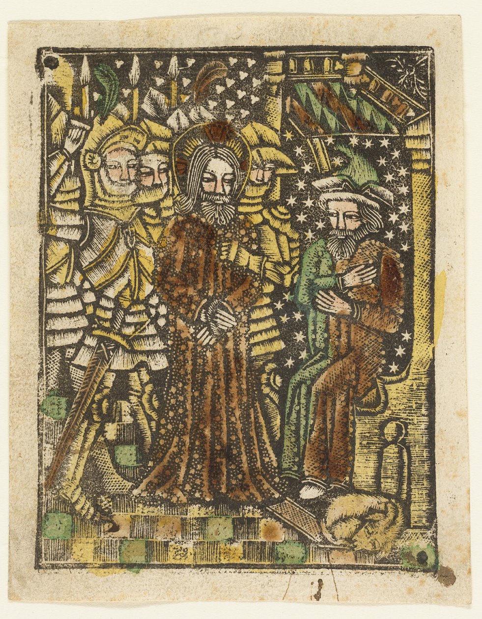 Cristo diante de Anás de Unknown artist