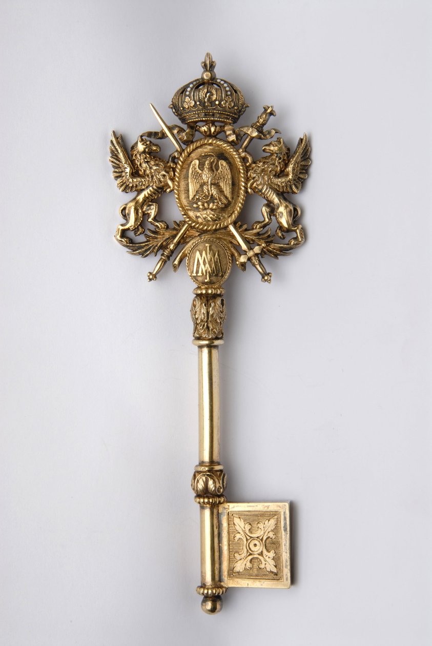 Cle of Chambellan, México. Período do Rei Maximiliano I (1832-1867). de Unknown artist