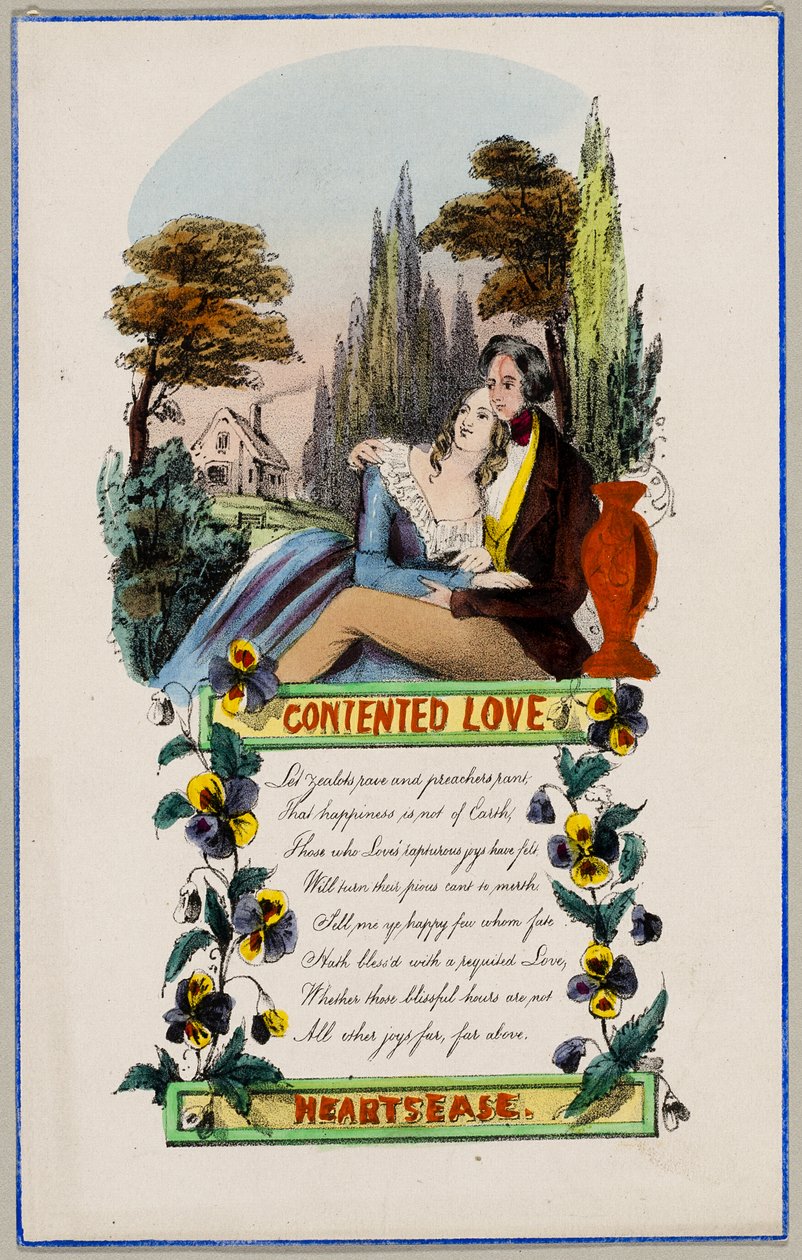 Amor contente (Valentine) de Unknown artist