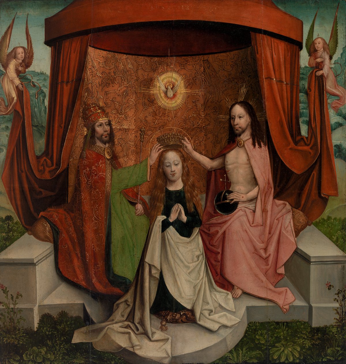 Coroação da Virgem de Unknown artist