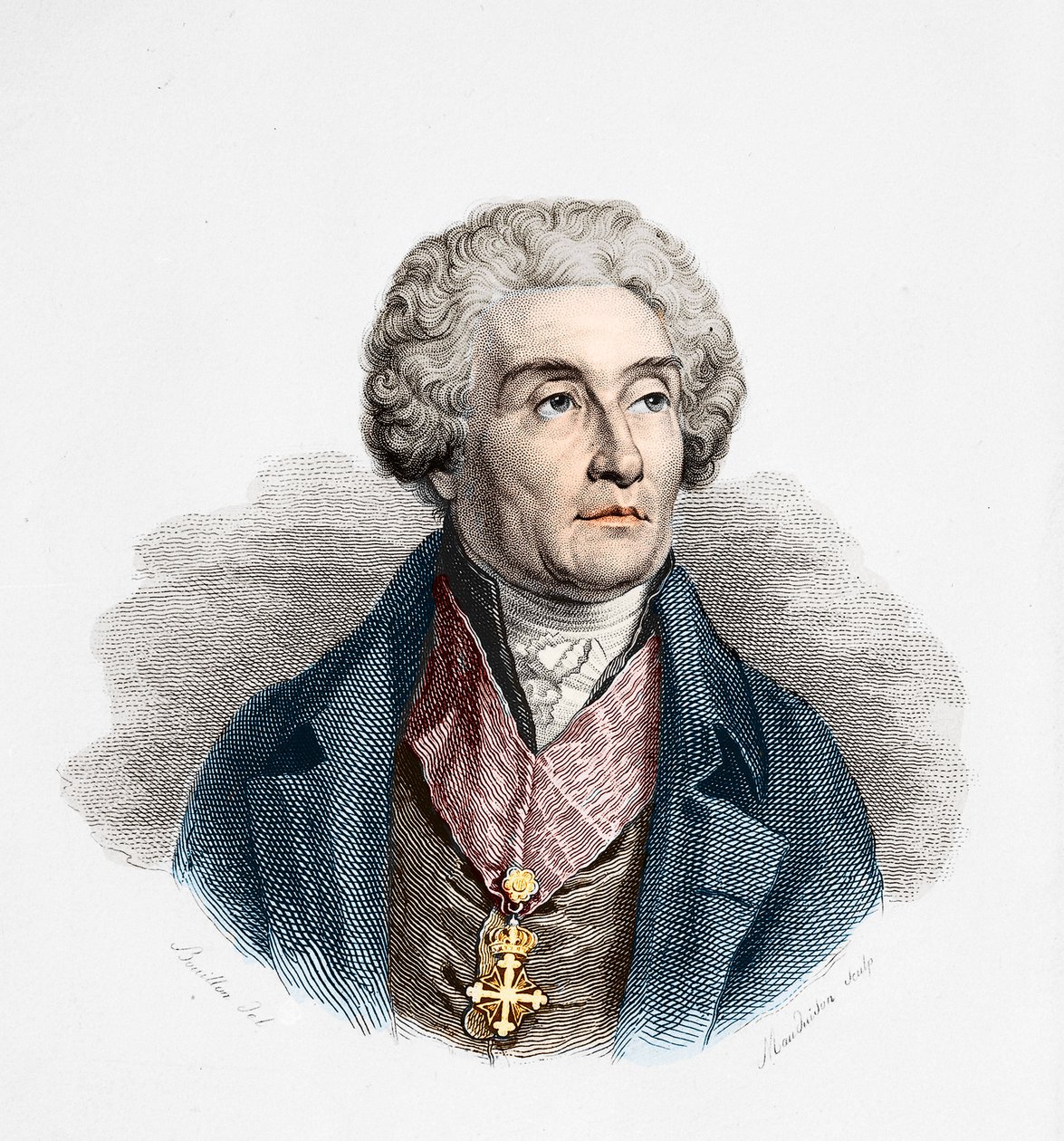 Conde Joseph de Maistre (1753-1821), político, escritor e filósofo francês. de Unknown artist