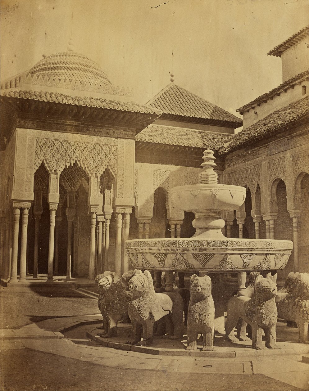 [Tribunal dos Leões, Alhambra] de Unknown artist