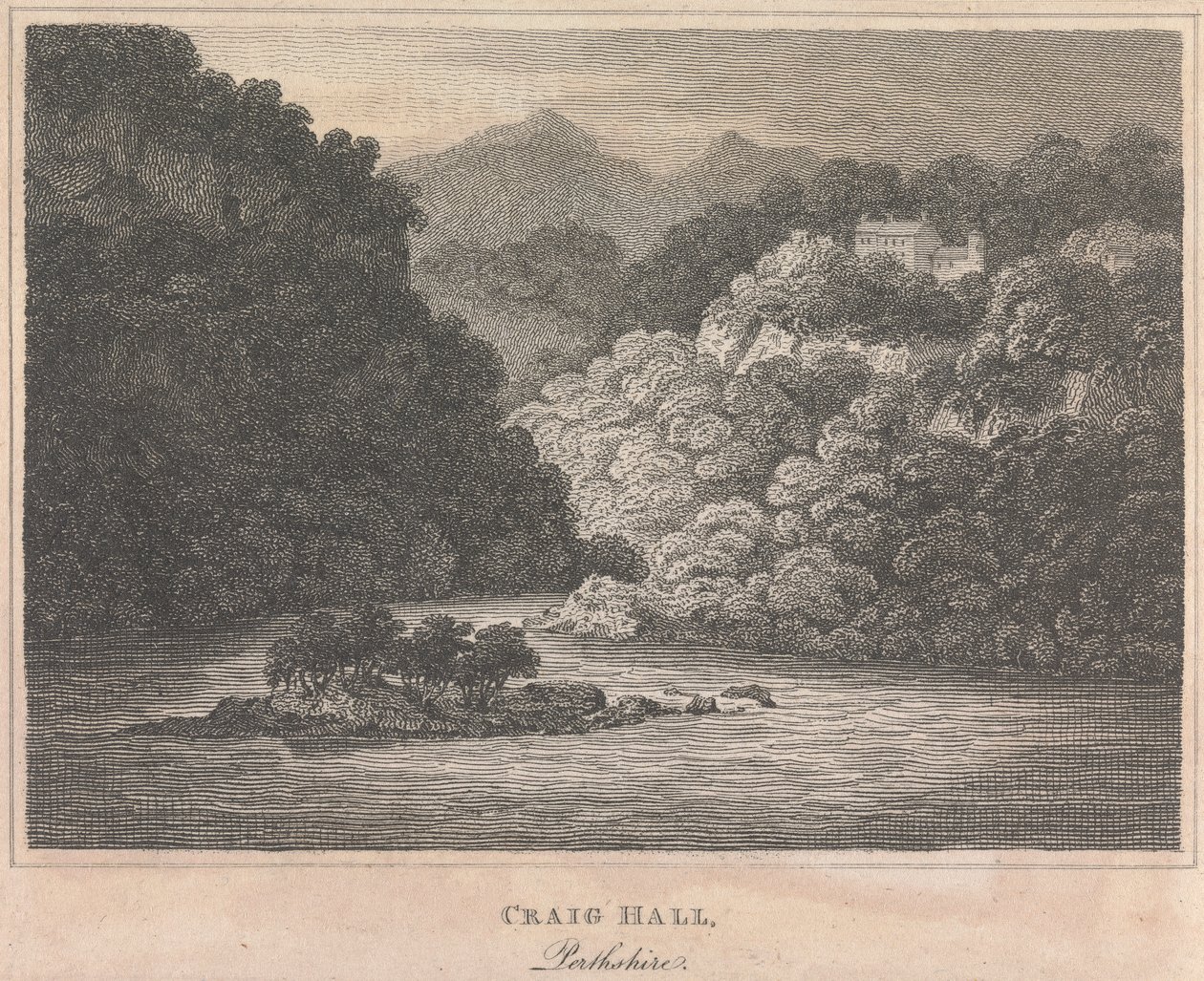 Craig Hall, Perthshire; página 78 (Volume Um) de Unknown artist