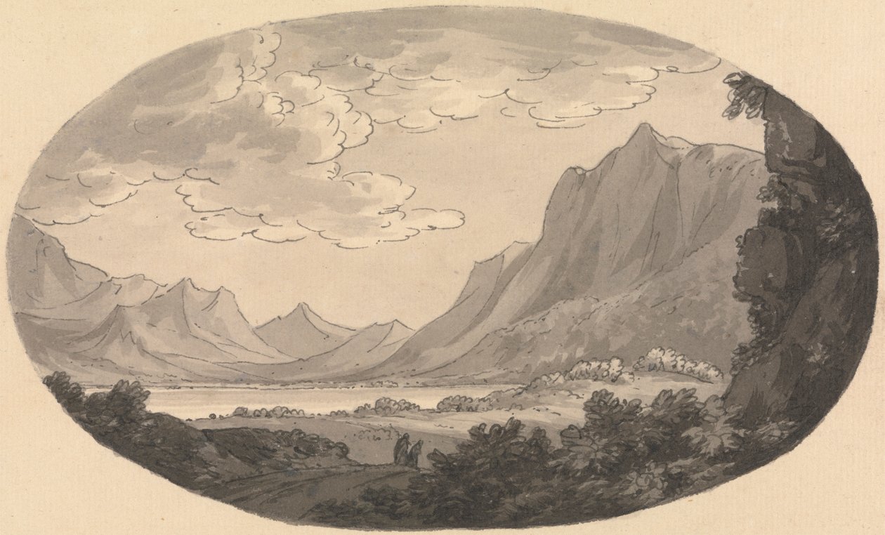 Cumberland Landscape de Unknown artist
