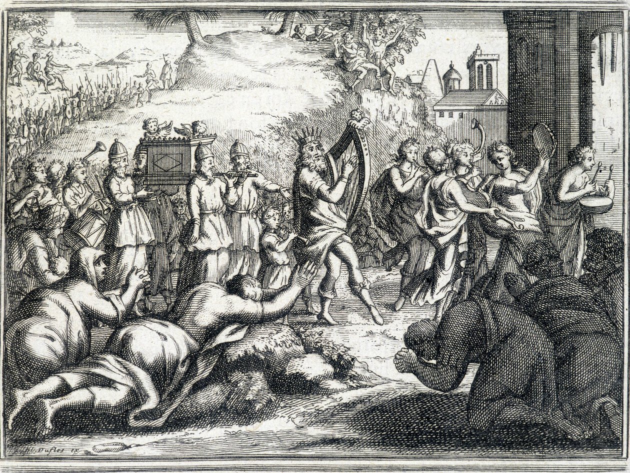 Dança de David (Velho Testamento). de Unknown artist