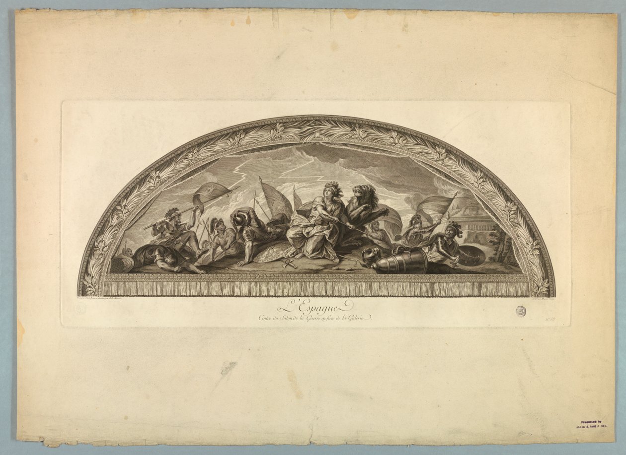 Decorations by Lebrun and Mignard at the Palace of Versailles de Unknown artist