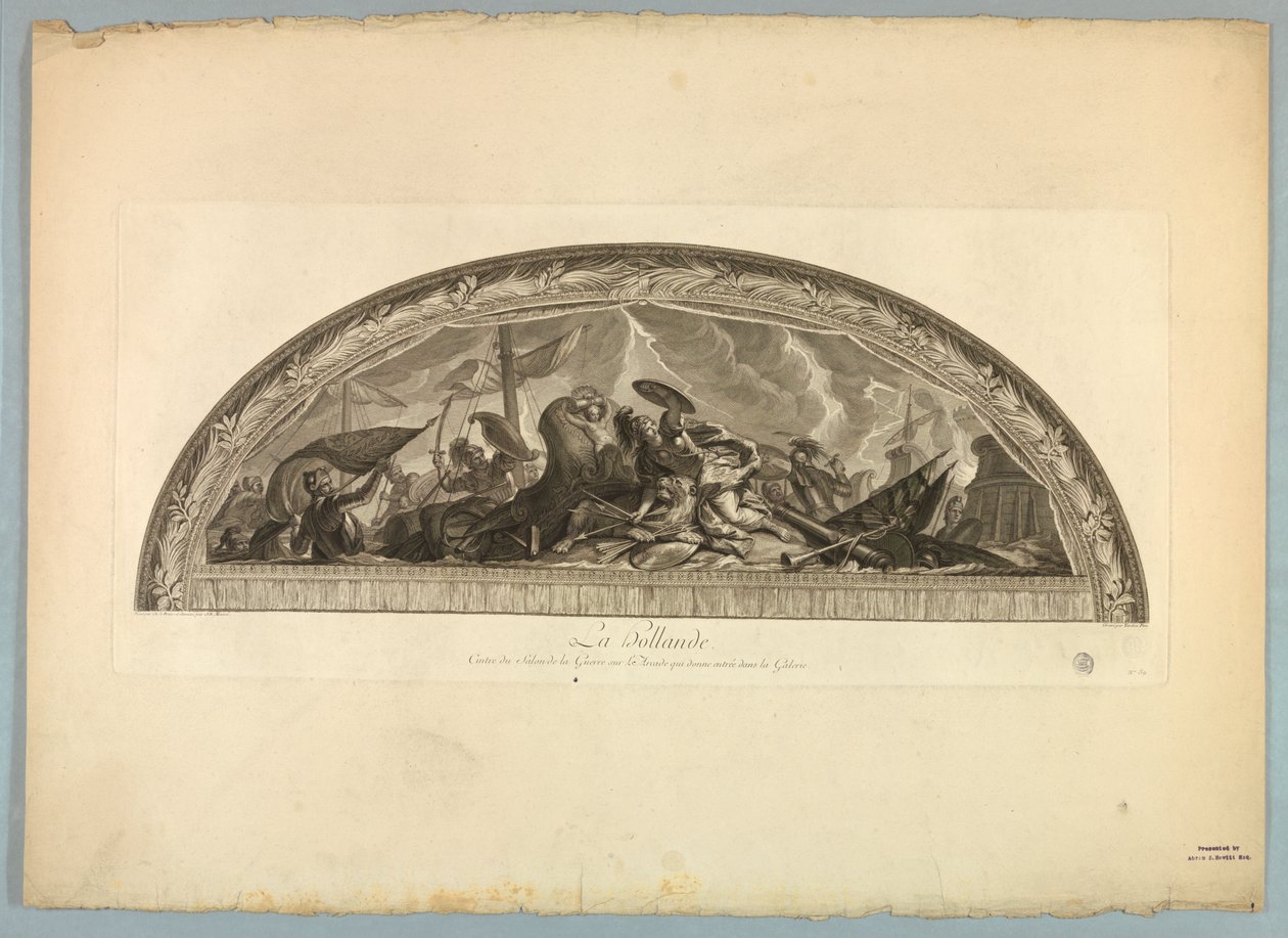 Decorações de Lebrun e Mignard no Palácio de Versalhes de Unknown artist