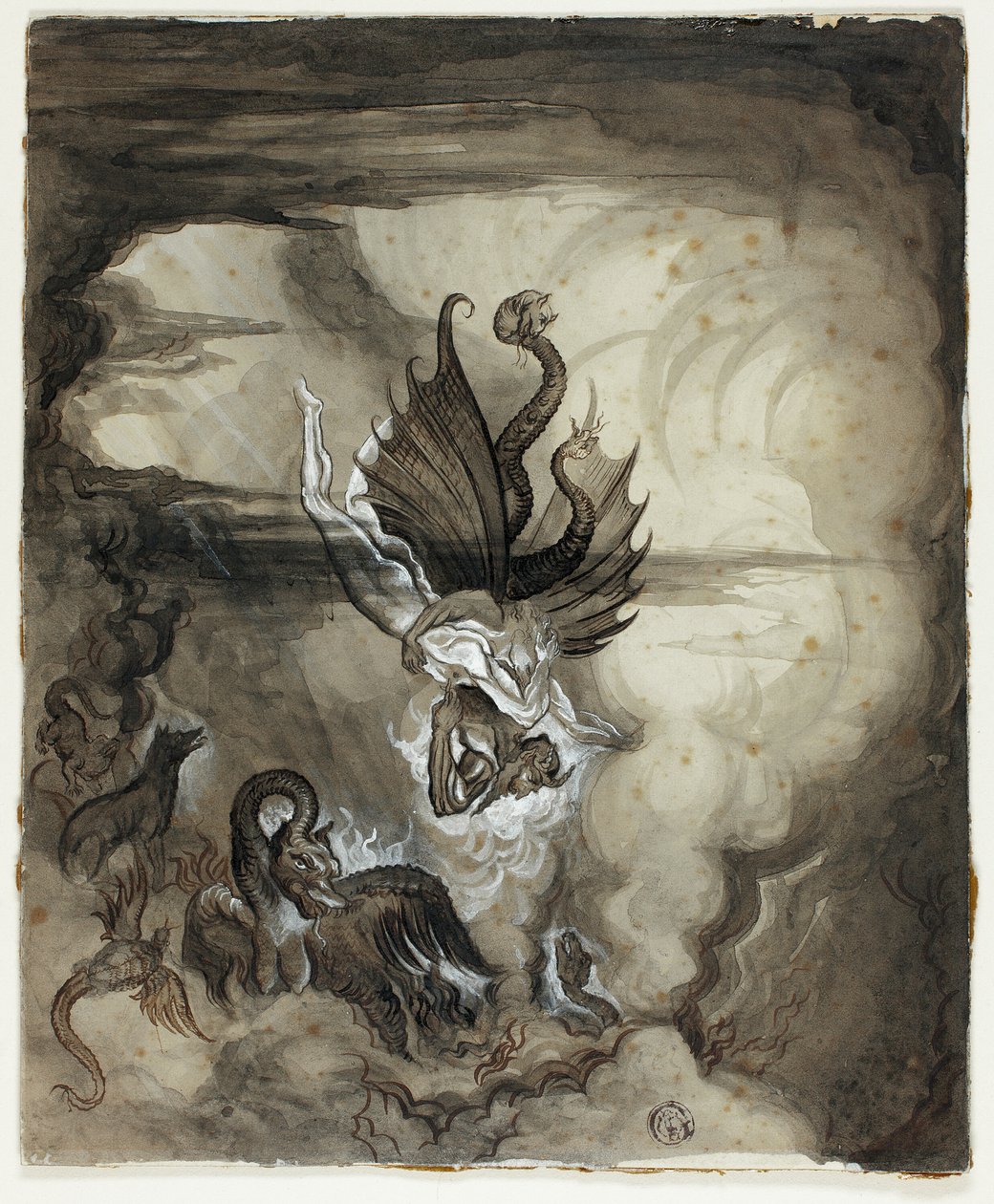 Descida ao Inferno de Unknown artist
