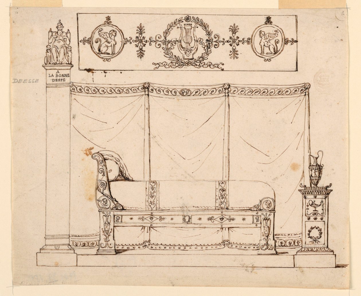 Design para móveis de quarto de Unknown artist