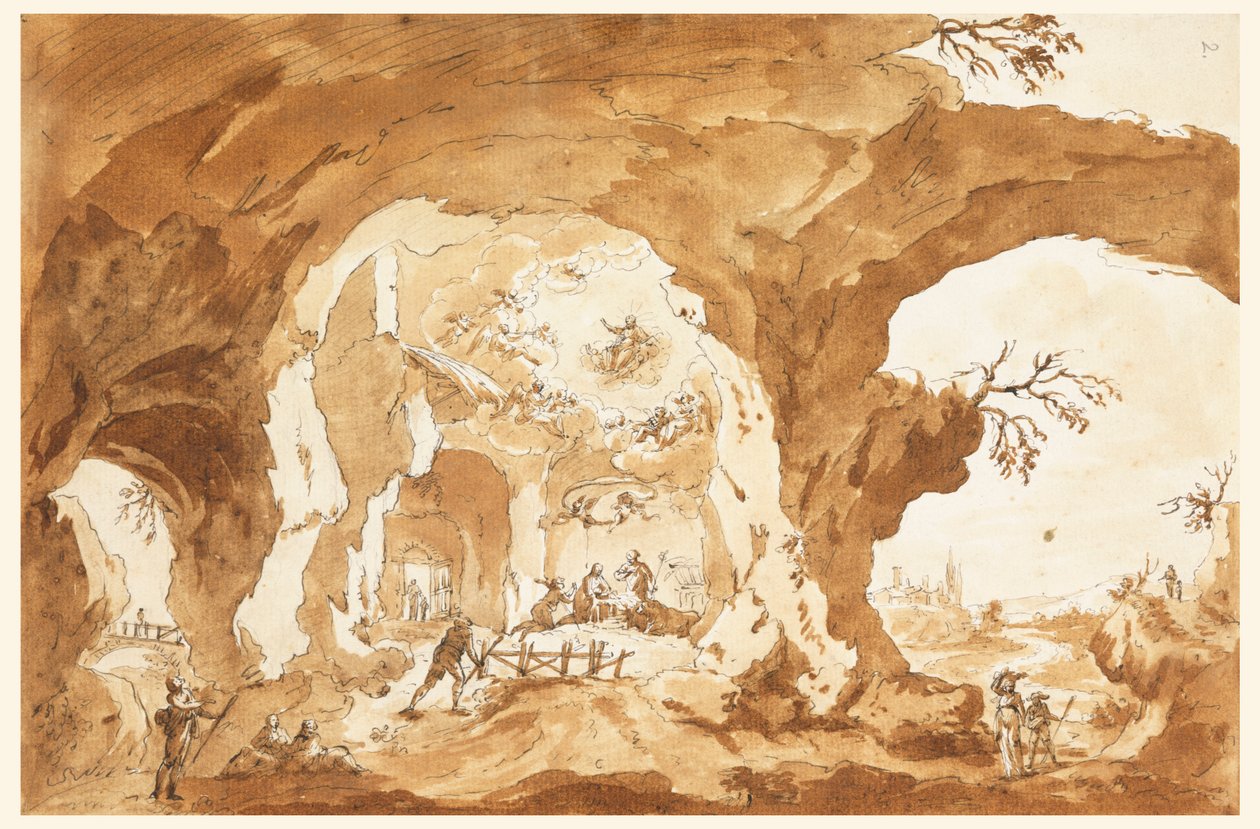 Design para Creche (Presépio) de Unknown artist