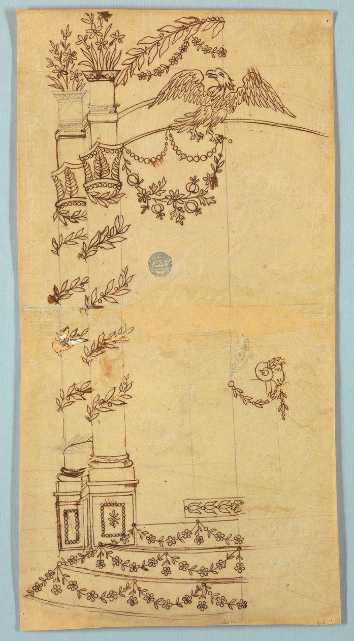 Projeto para uma loucura de jardim (?) de Unknown artist