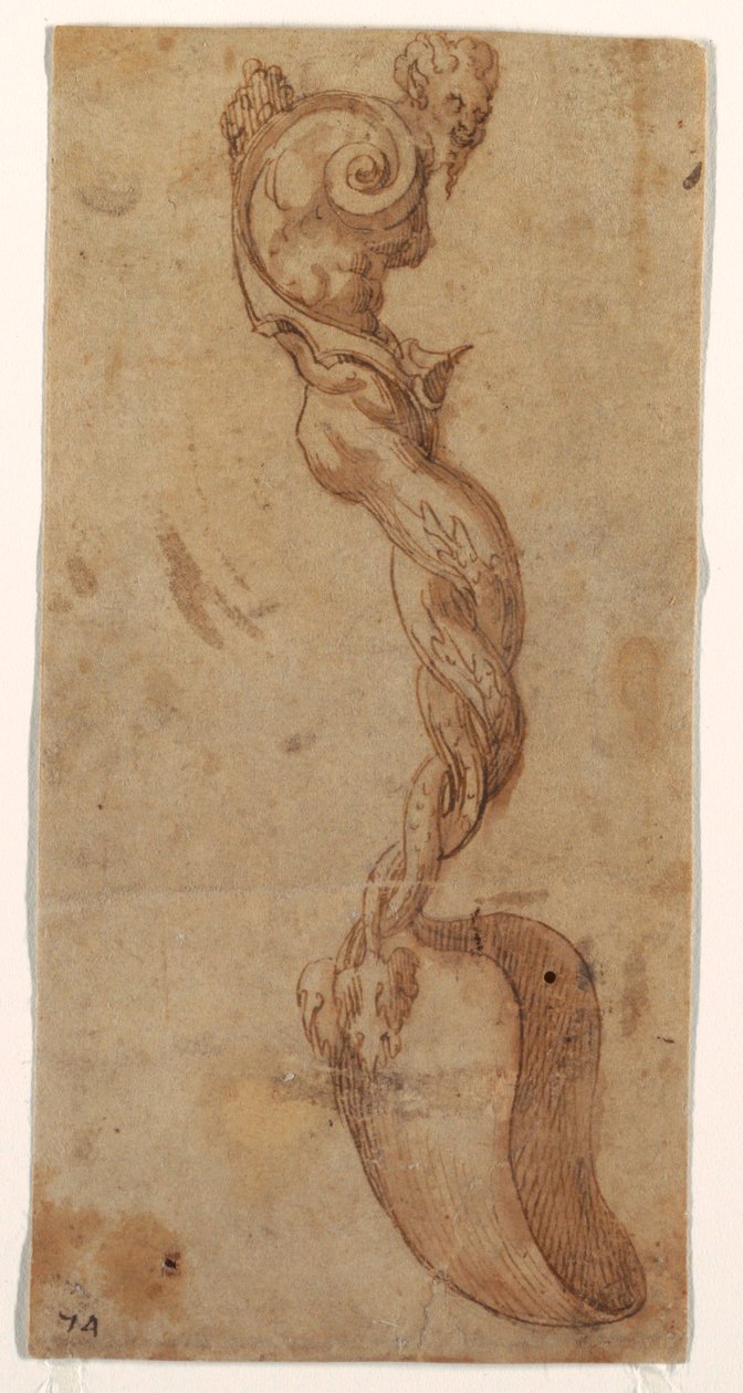 Design para uma colher de servir de Unknown artist