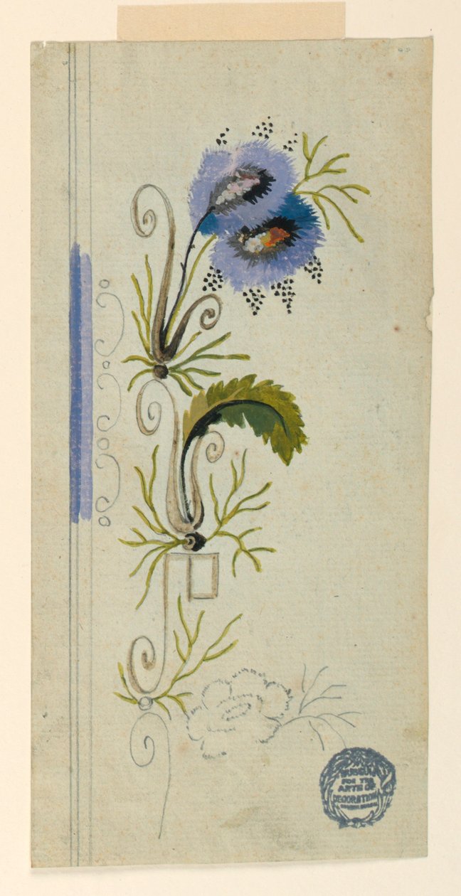 Design para um colete de Unknown artist