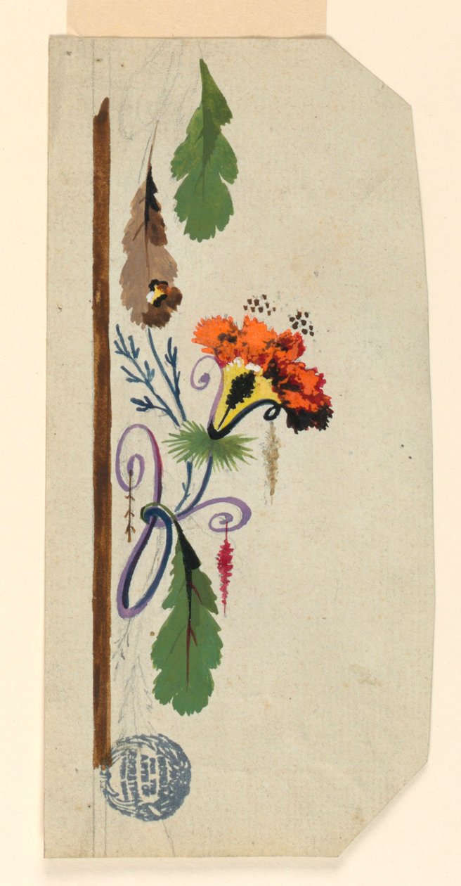 Design para um colete de Unknown artist