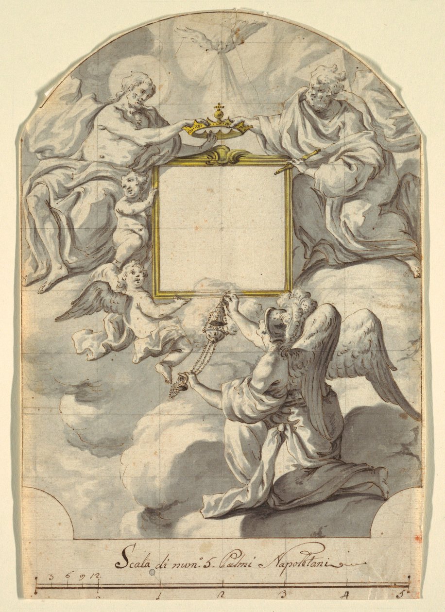 Design para um mural de parede de Unknown artist