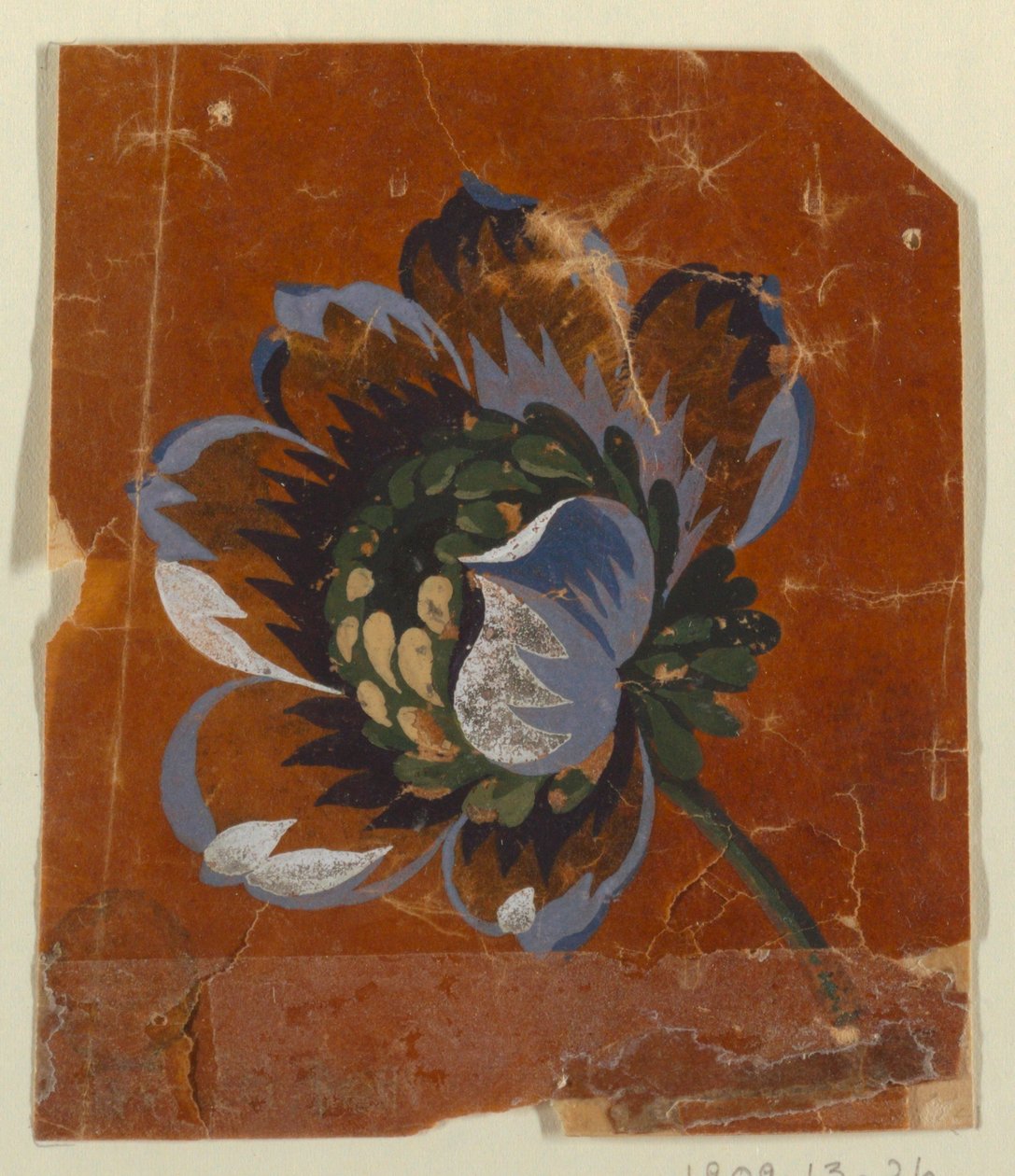 Design para um tecido de Unknown artist
