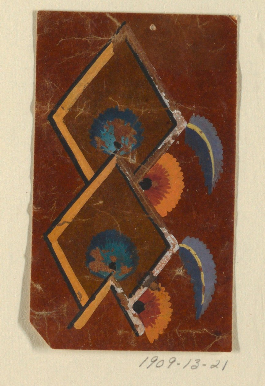 Design para um tecido de Unknown artist