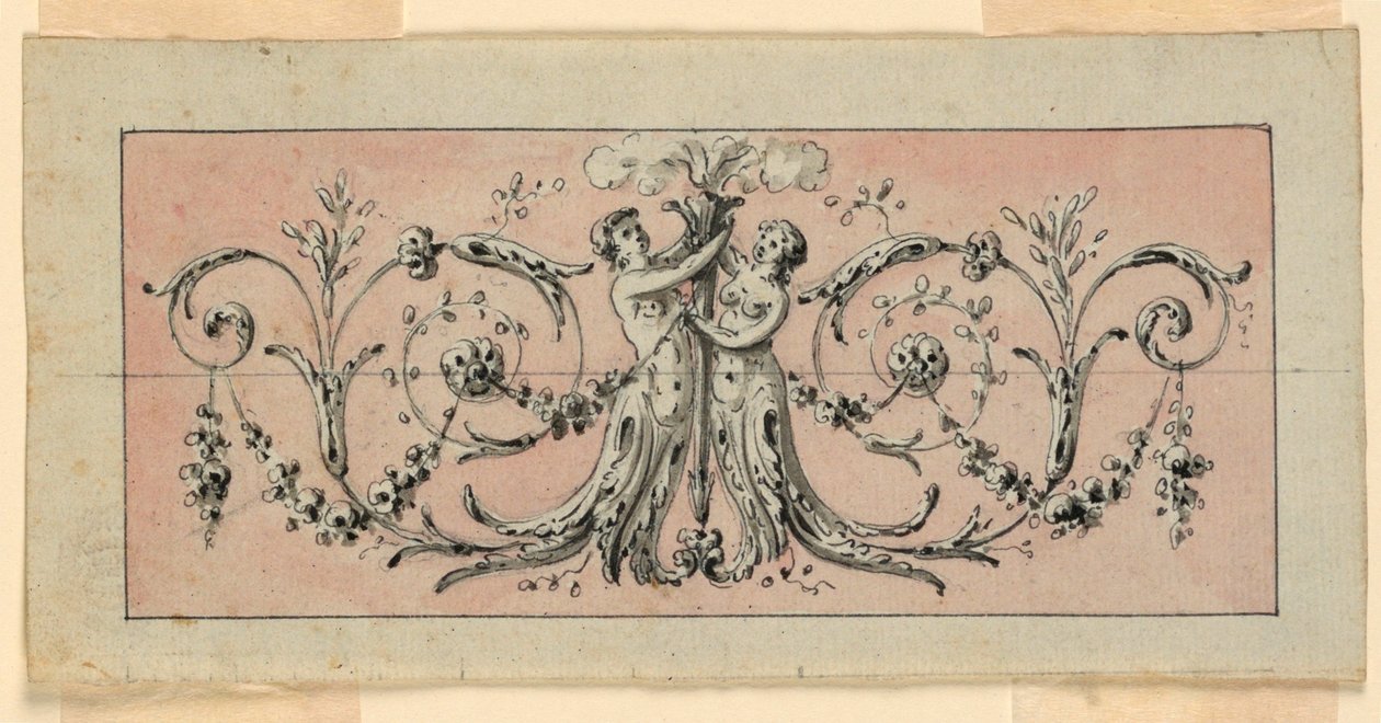 Design para a decoração de um painel de Unknown artist