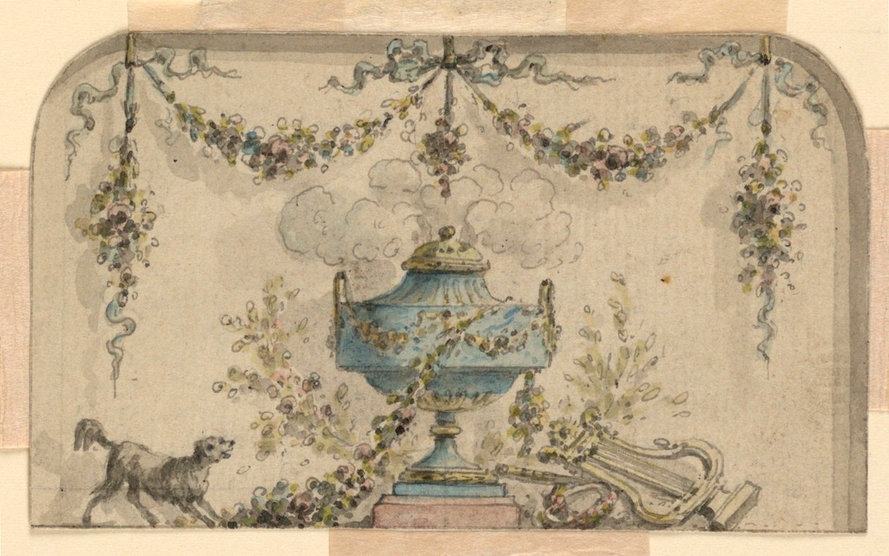 Design para a decoração de um painel de Unknown artist