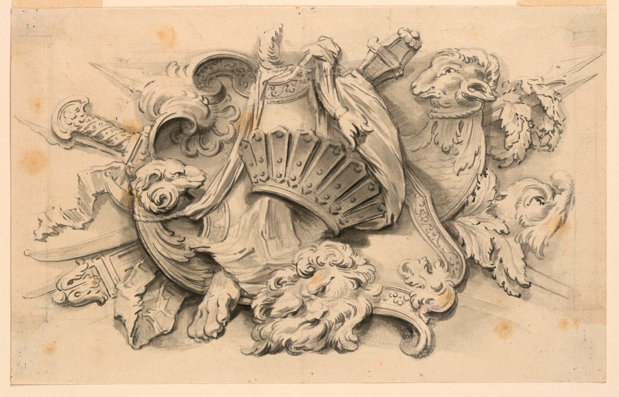 Design para troféu de armas de Unknown artist