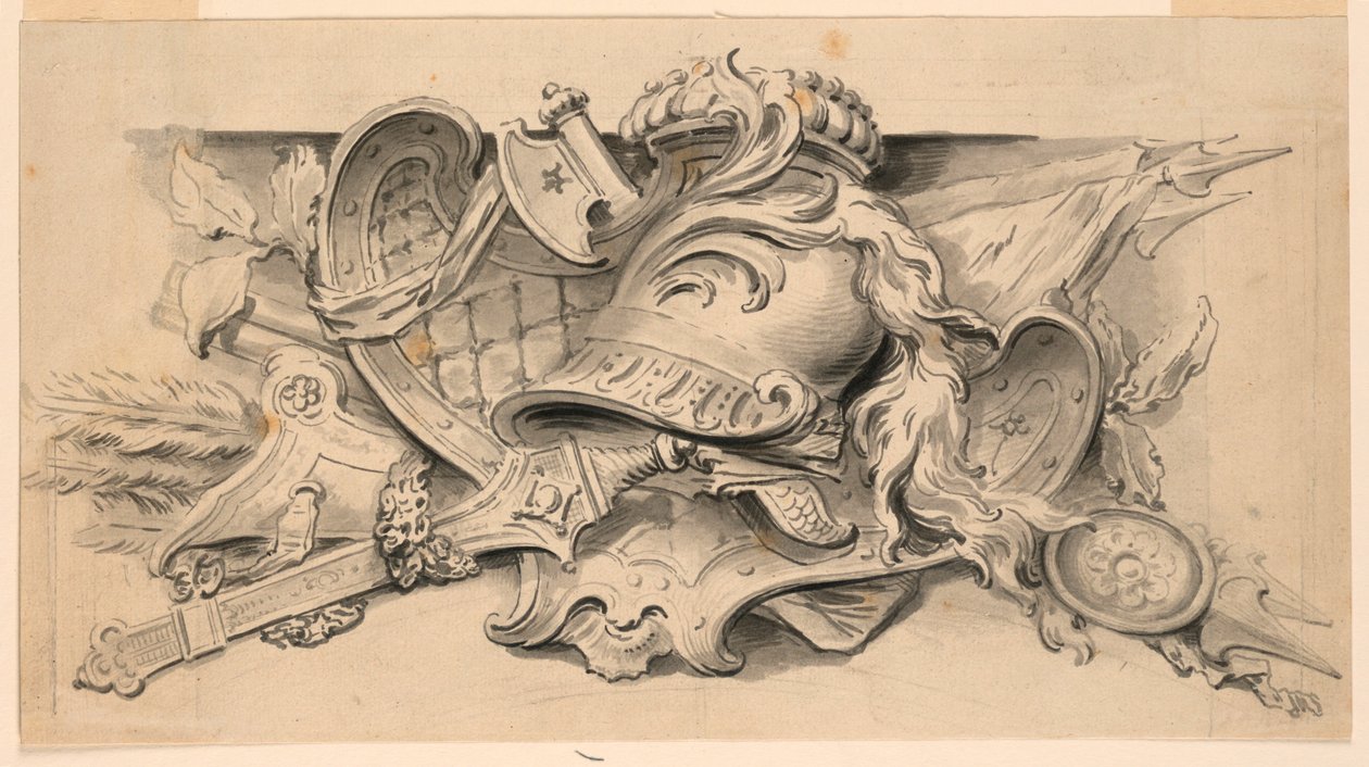 Design para troféu de armas de Unknown artist
