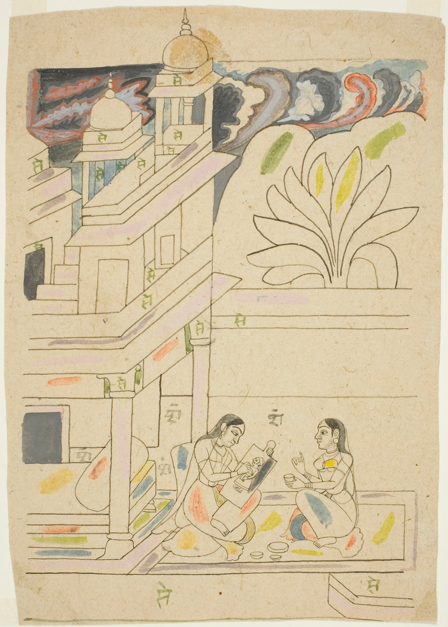 Dhanasri Ragini de Unknown artist
