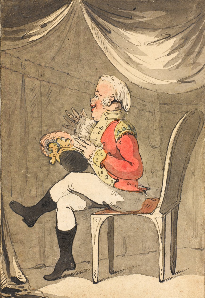  Não acredite neles - nós, a jóia militar, somos os Protetores, não os violadores, da feira , 1796. de Unknown