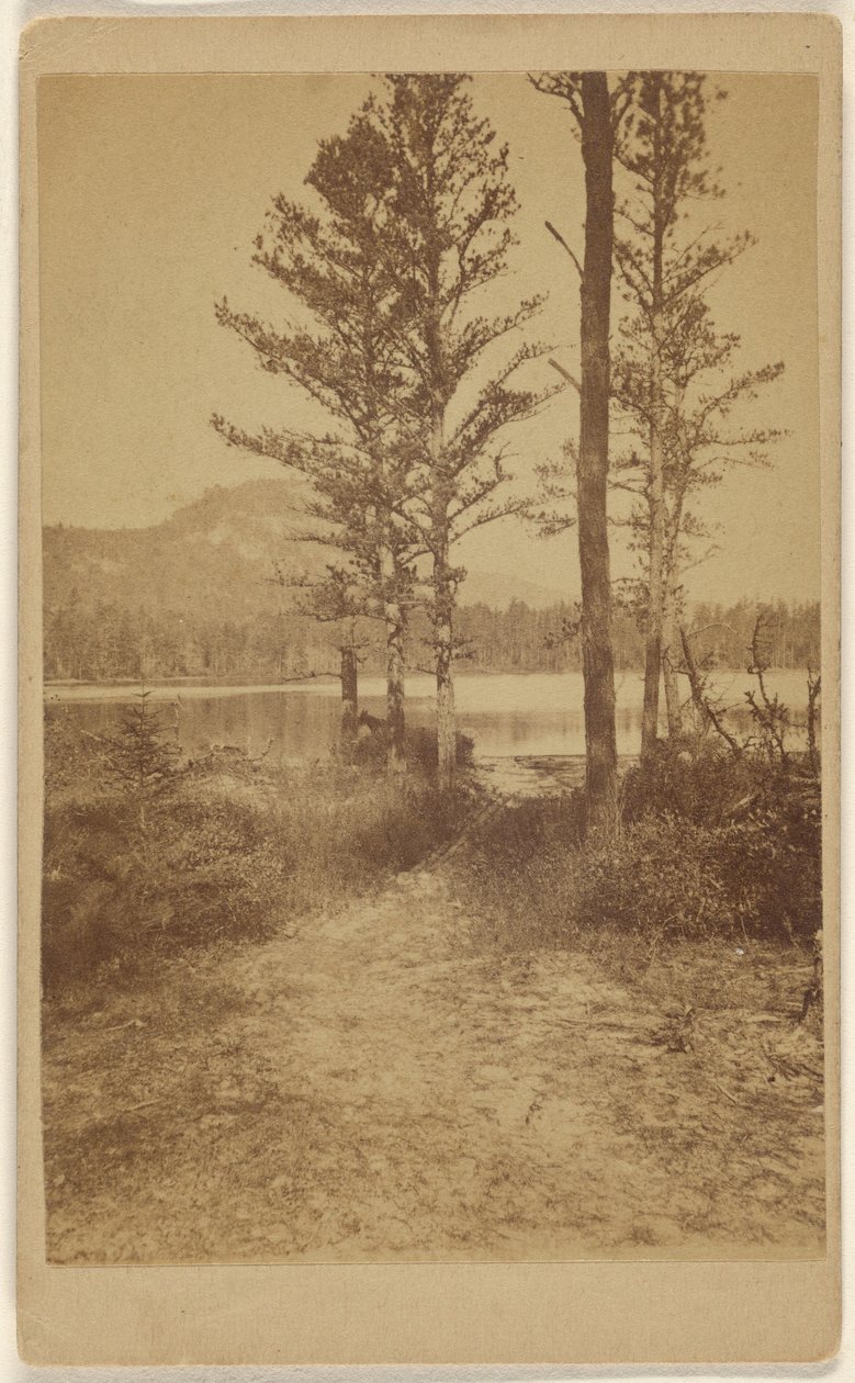 Lago Echo perto de Conway [País de Gales] de Unknown artist