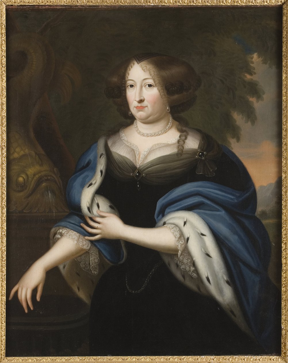 Edwige Sophie de Brandenburg - Retrato de Margravine Hedwig Sophie de Brandenburg de Unknown artist