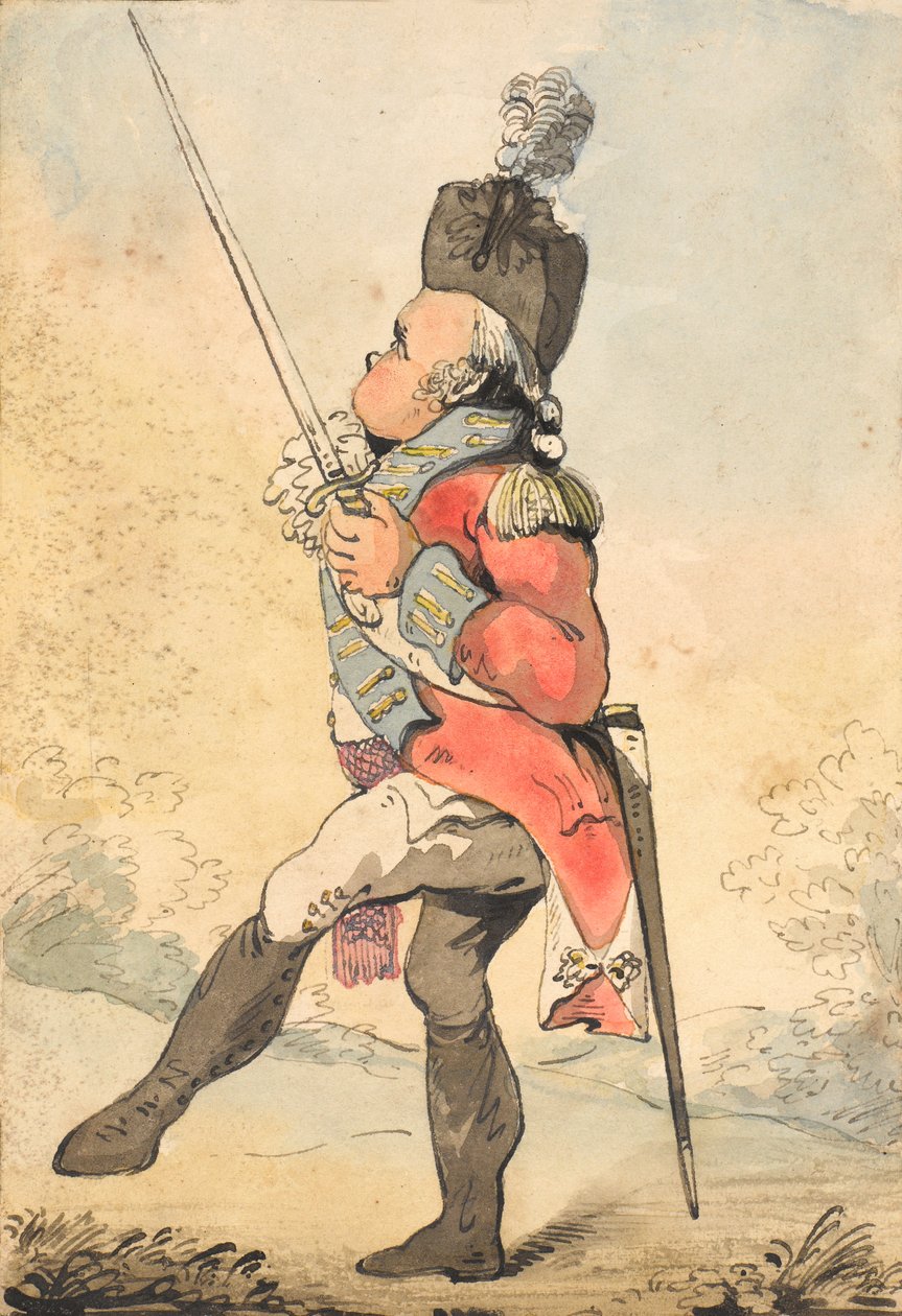 Oh, eu tenho agora ou o diabo está nele , 1796 de Unknown artist