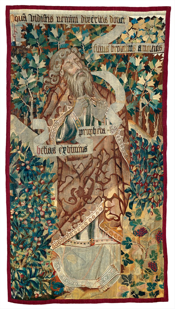 Elias (fragmento) de A Transfiguração de Cristo de Unknown artist