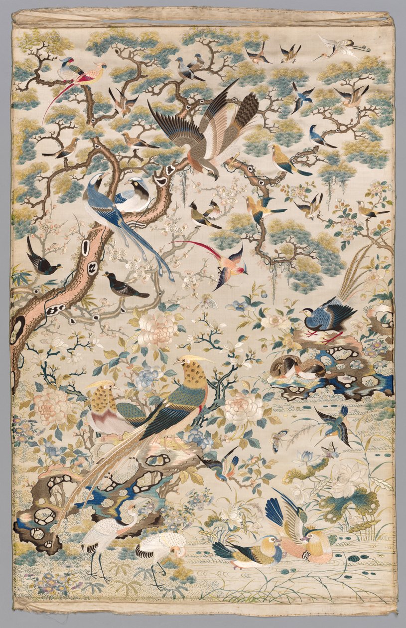 Painel bordado de Unknown artist