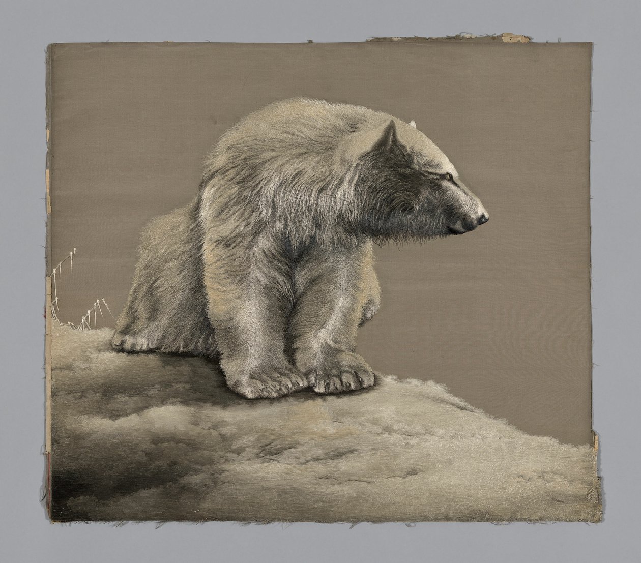 Quadro bordado de Unknown artist