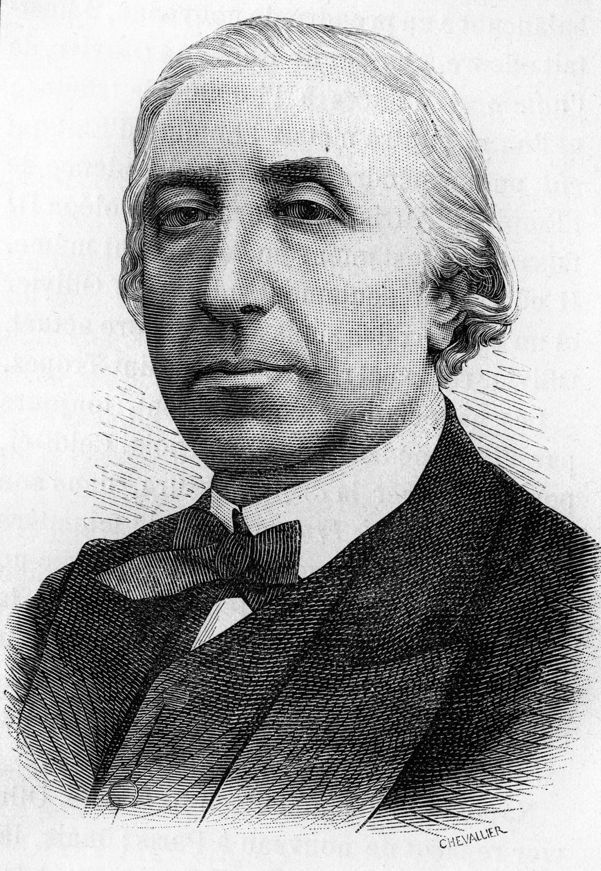 Emmanuel Arago (1812 - 1896), político francês de Unknown artist