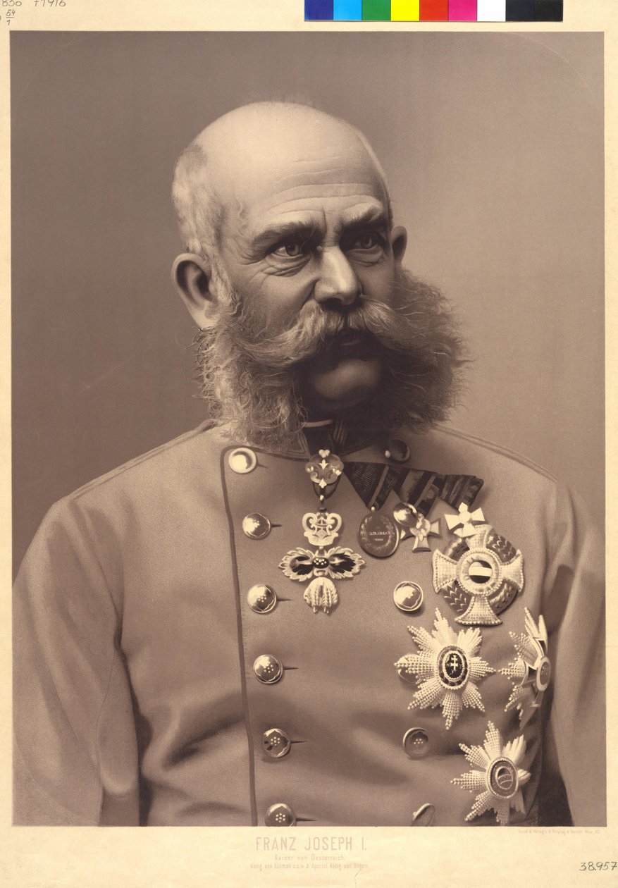 Imperador da Áustria Franz Joseph I de Unknown artist