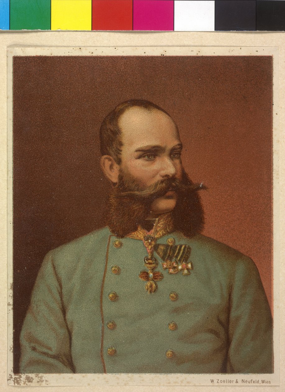 Imperador da Áustria Franz Joseph I de Unknown artist