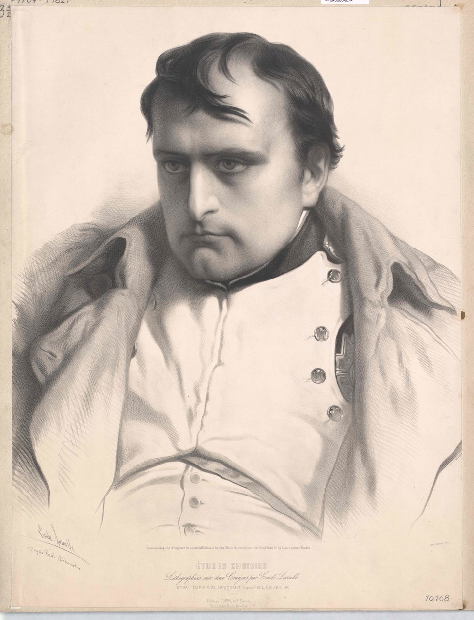 Imperador de França Napoleão I Bonaparte (gravura) de Unknown artist