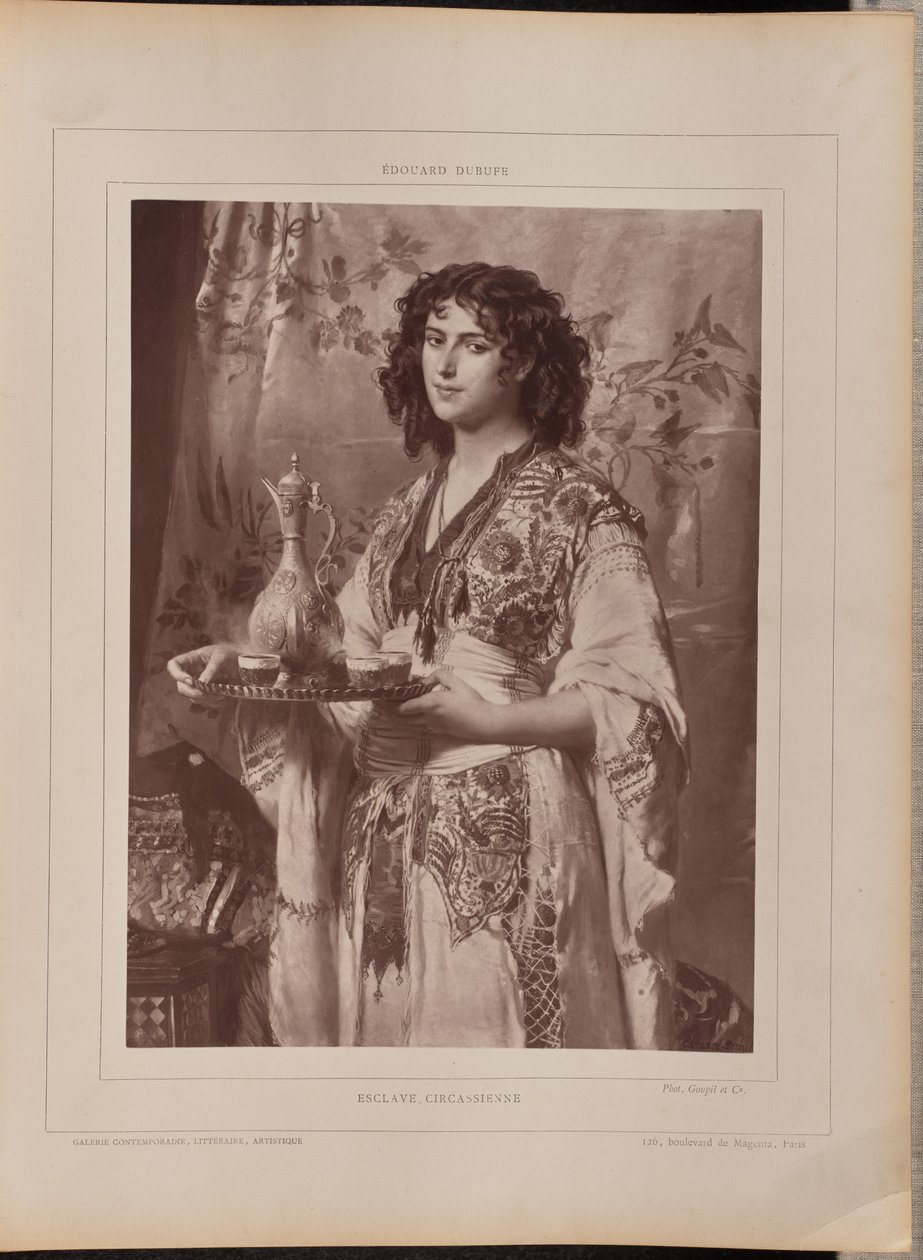 [Mulher circassiana escravizada] de Unknown artist