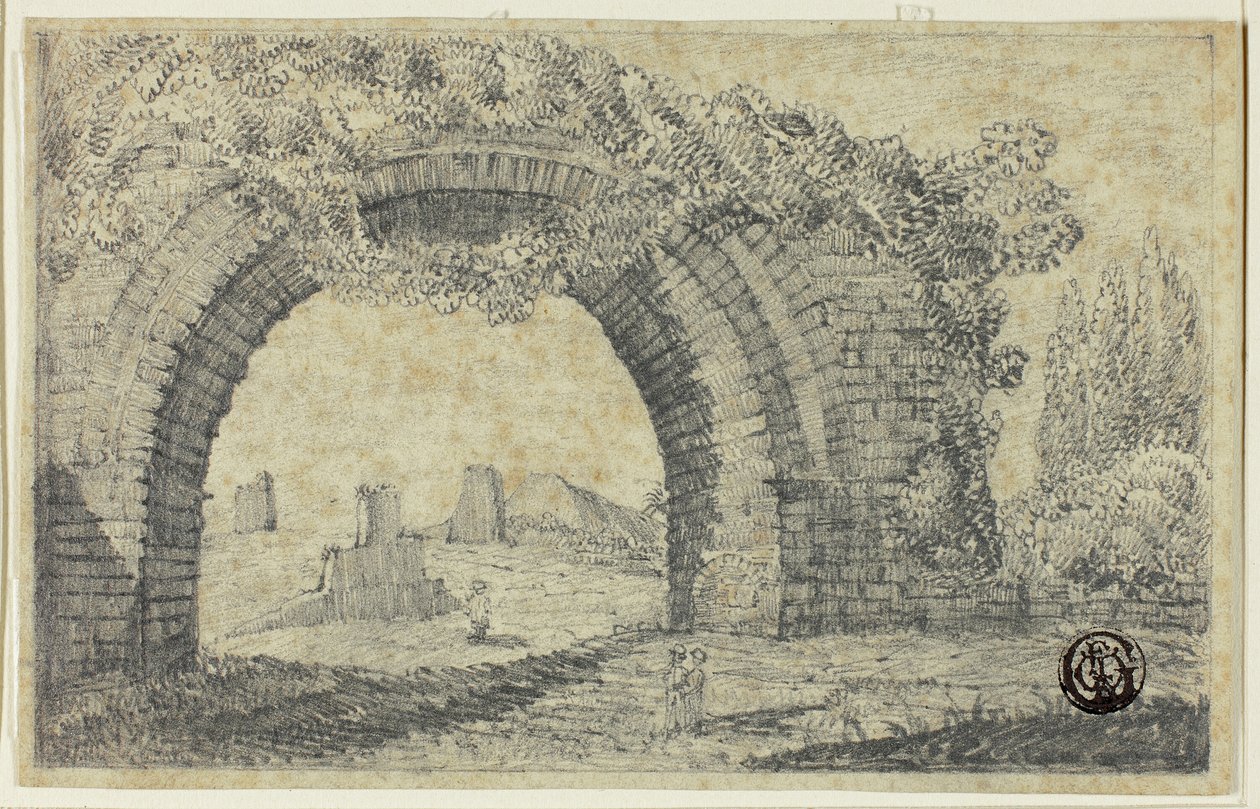Entrada do Circo de Caracalla de Unknown artist