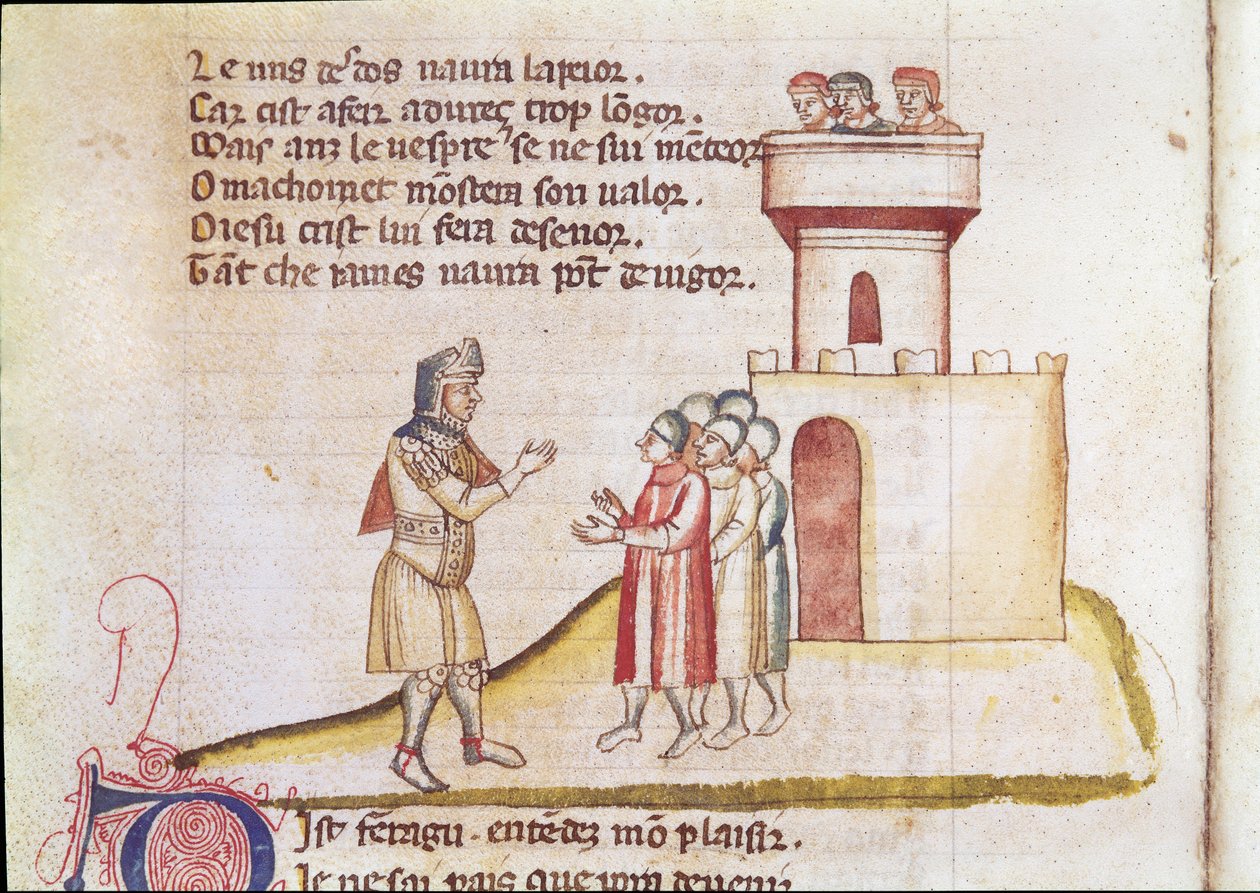 Entrada na Espanha (Miniatura de Unknown artist