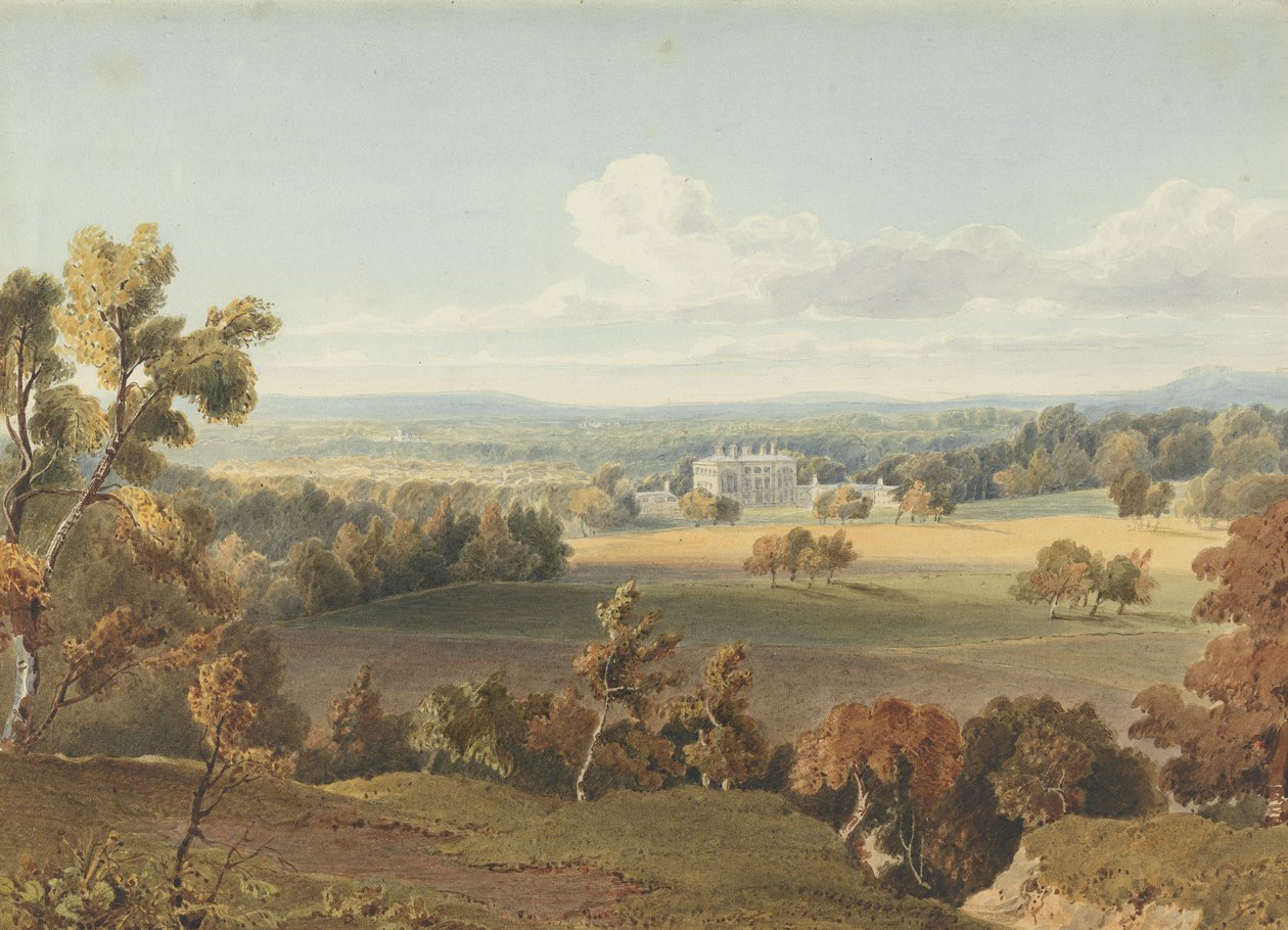 Casa e Parque Erlestoke de Unknown artist