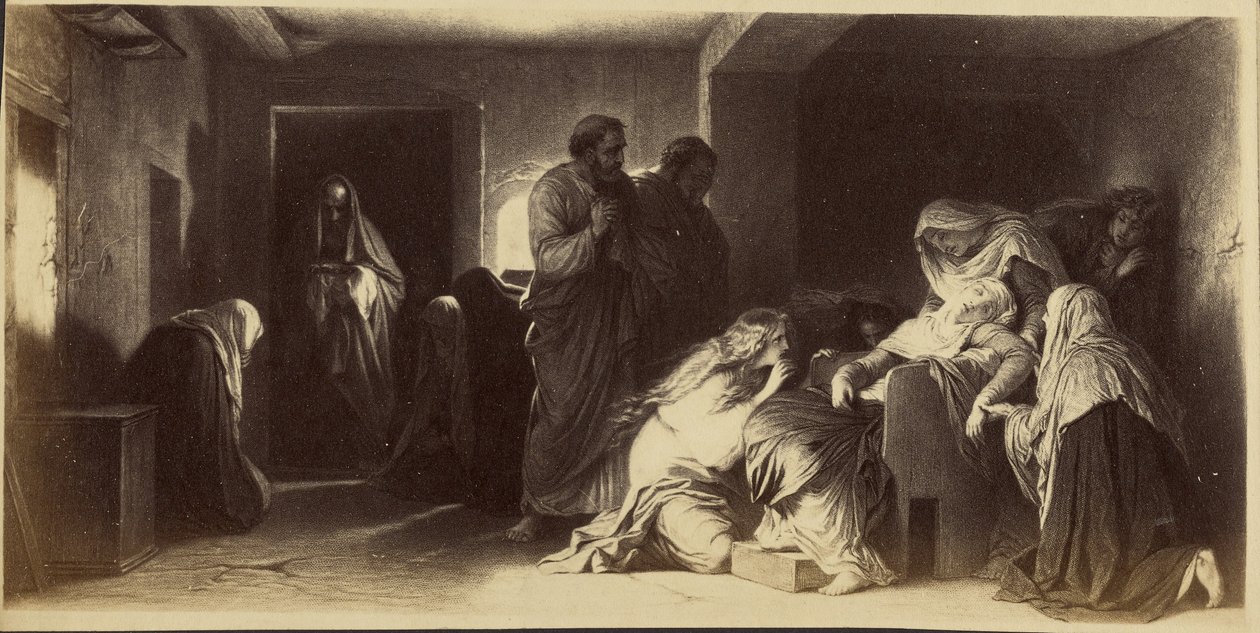 [Desmaio da Virgem, de Paul Delaroche]. de Unknown artist